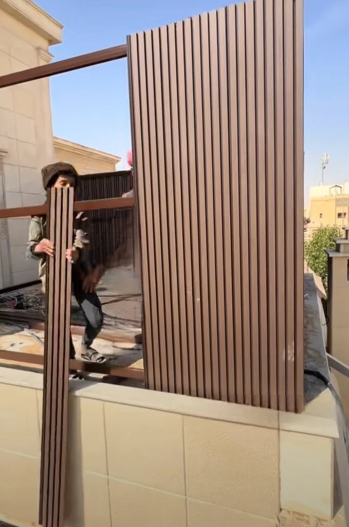 سواتر بديل خشب مظلات وسواتر اركان التميز