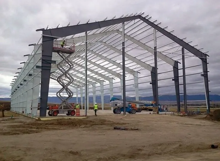 عملية تركيب هناجر حديد الرياض