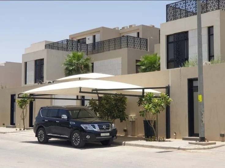 مميزات مظلات سيارات مقص - مظلات وسواتر اركان التميز