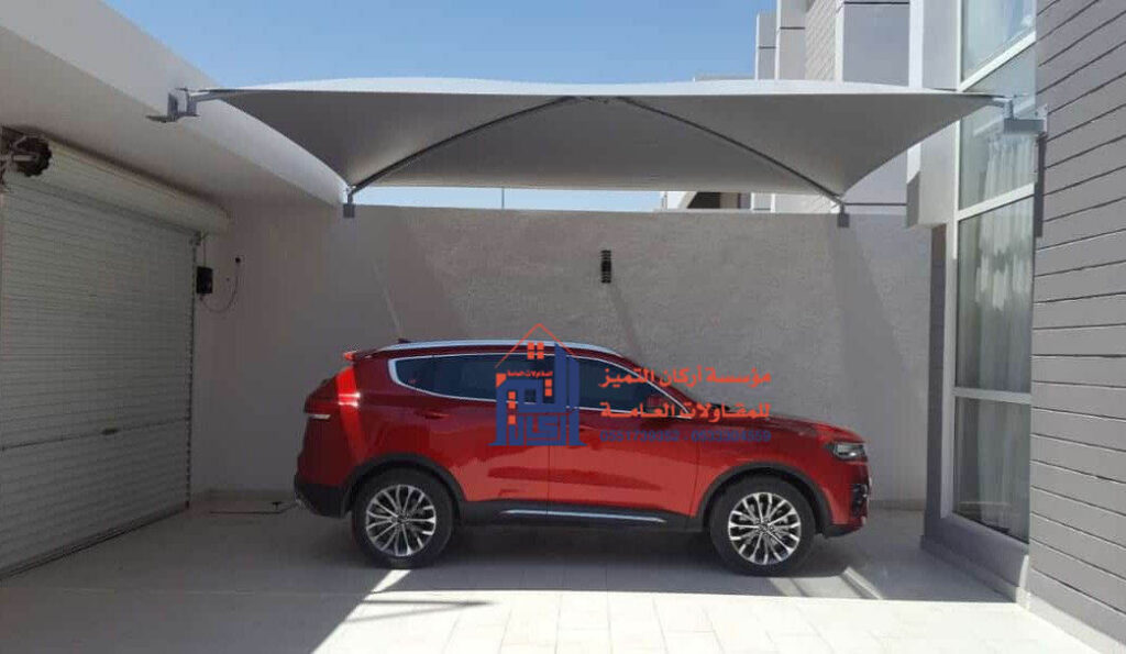 تركيب مظلات سيارات معلقة