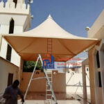 مظلات سيارات قبب