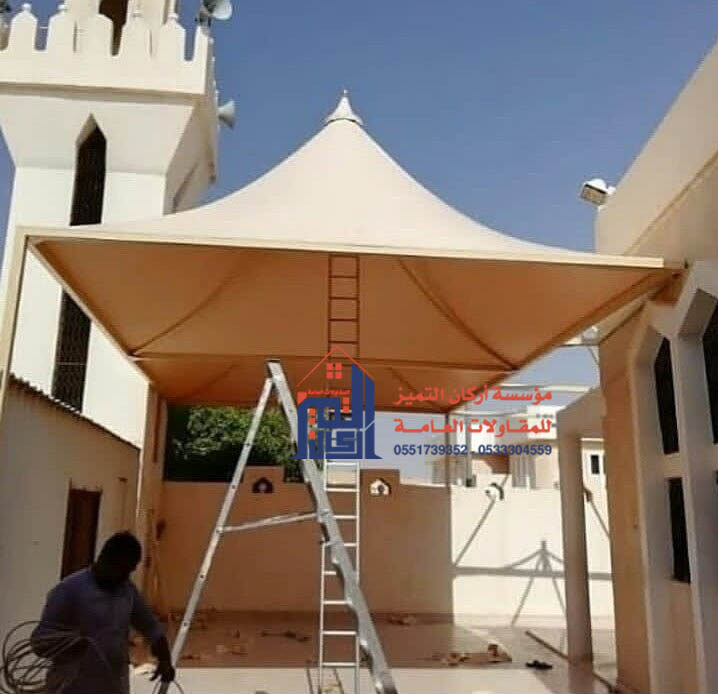 مظلات سيارات قبب