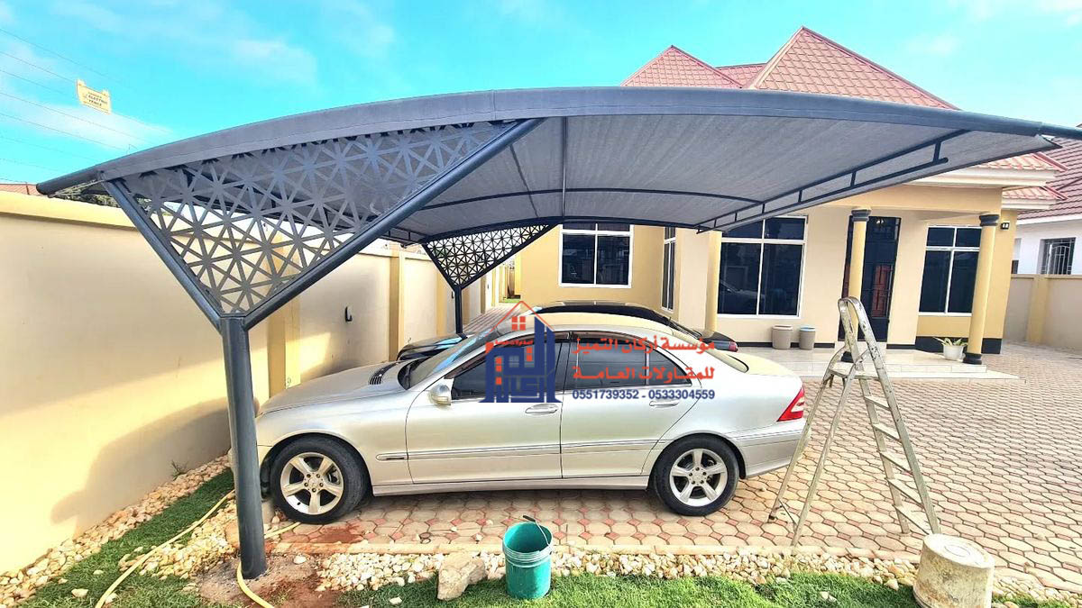 مظلات سيارات كابولي