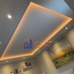 جبس بورد باضاءة ليد مخفية